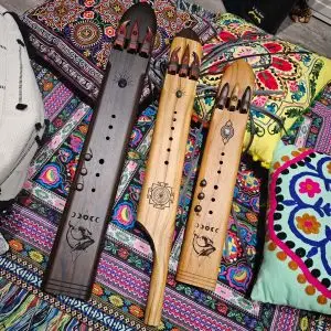 3 Triple Drone Native American Flutes