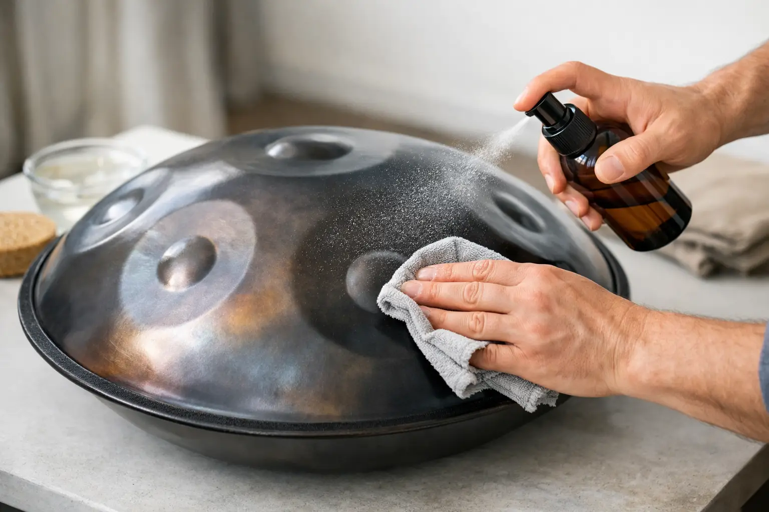 How to Clean a Handpan Without Dulling Its Tone