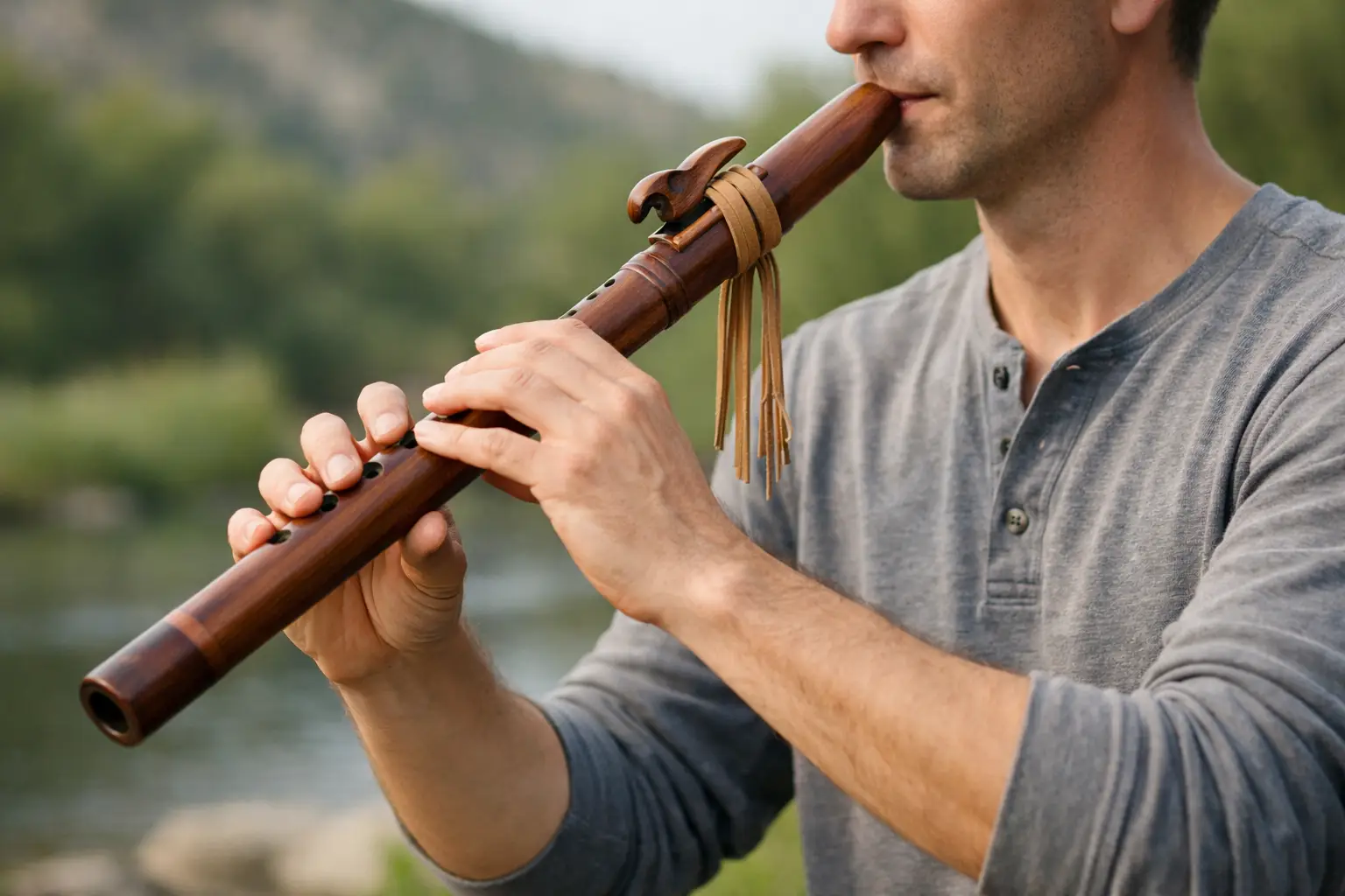 Native Flute Posture Tips for Open, Easy Playing